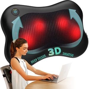 Gift shiatsu back and neck massager